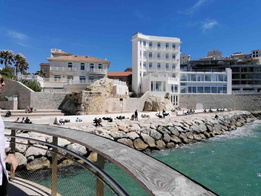 Magnifique Appartement T4, Plage Des Catalans مارسيليا المظهر الخارجي الصورة